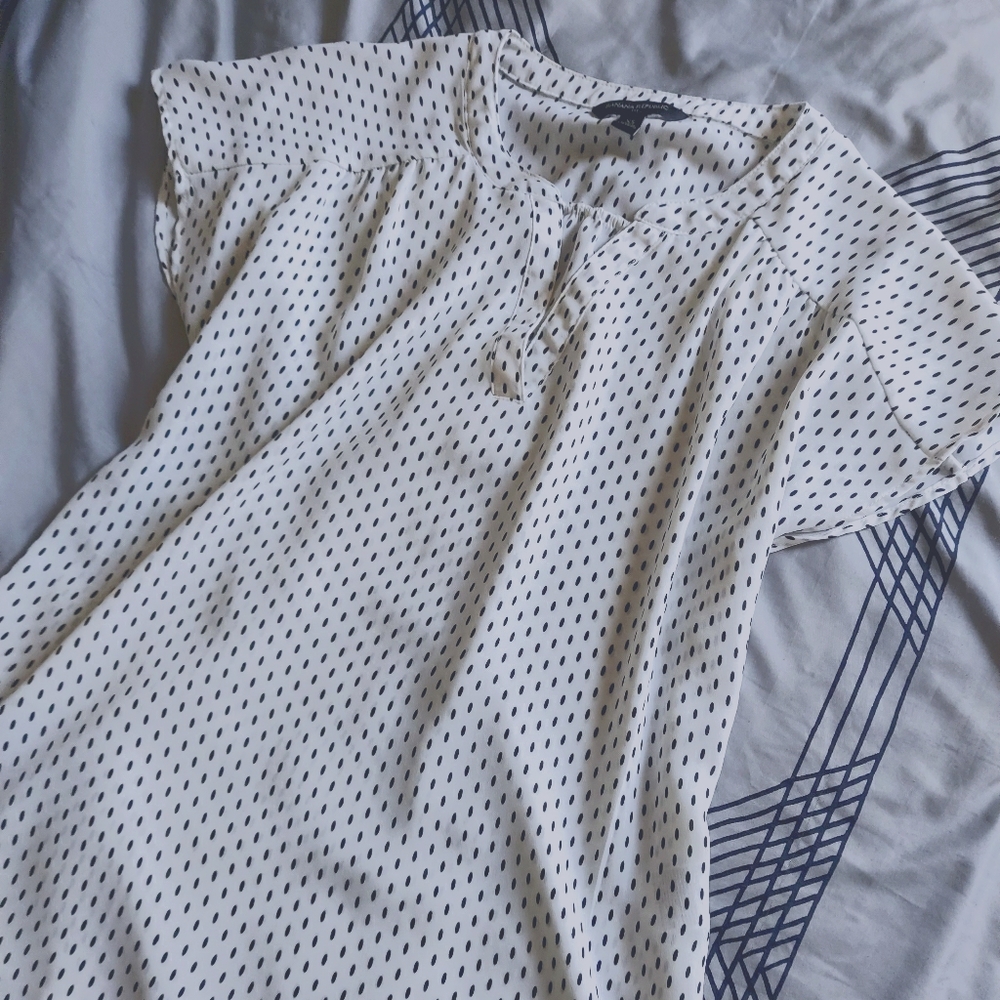 Banana Republic Polka Dot Blouse